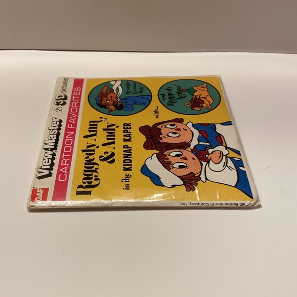 Vintage 1980’ View-Master, Raggedy Ann & Andy in the Kidnap Kaper - Picture 6 of 8